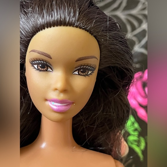 Barbie African-American, ballet doll with gorgeous vintage dress. - Picture 6 of 11